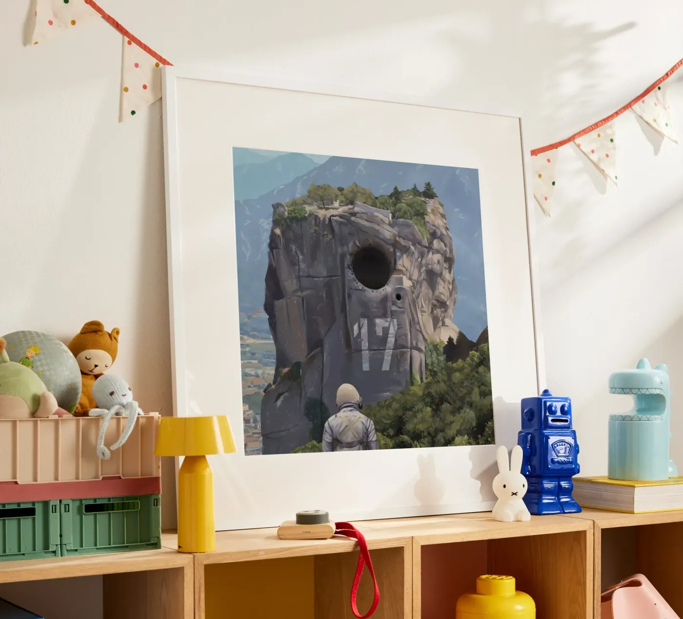 Number 17 poster by Scott Listfield