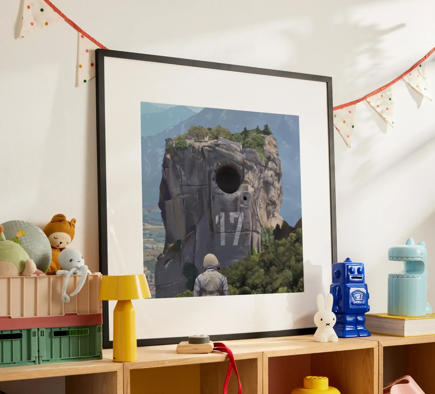 Number 17 poster by Scott Listfield