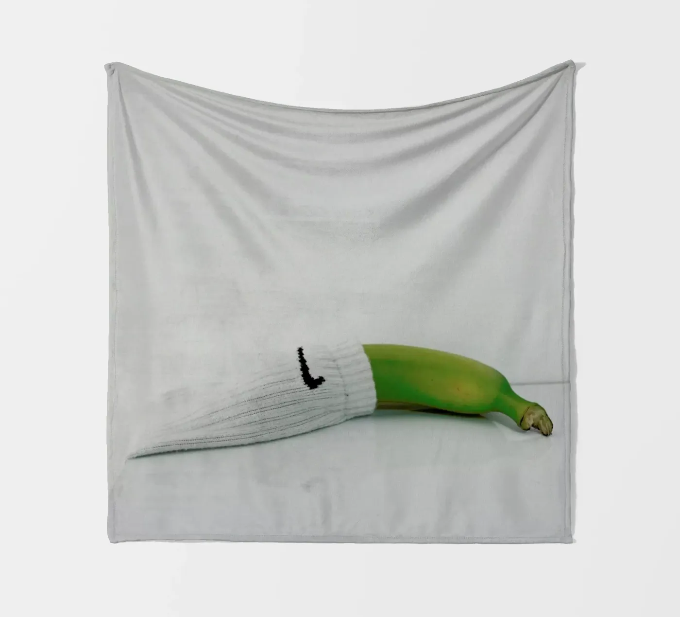 Yellow fleecedeken van George Griefy