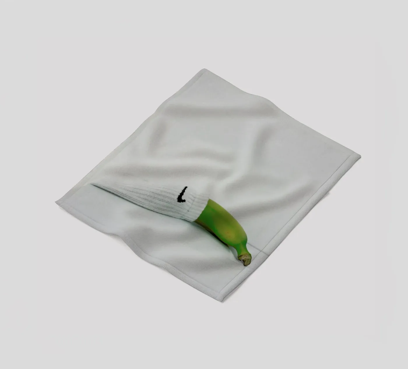 Yellow fleecedeken van George Griefy