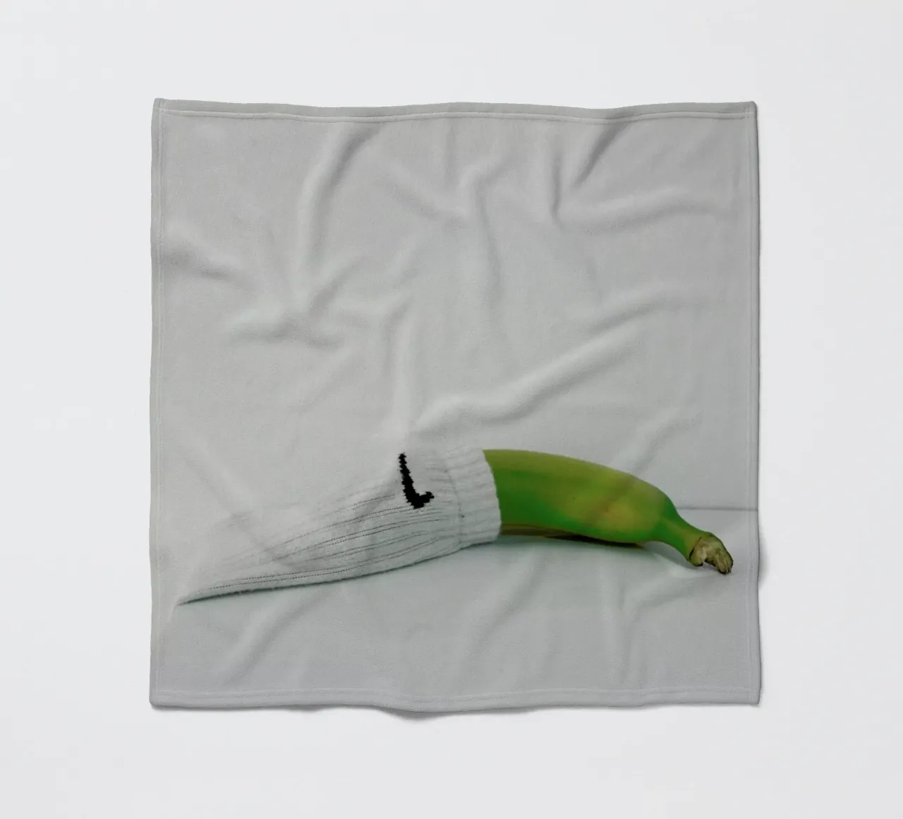 Yellow Fleecedecke von George Griefy