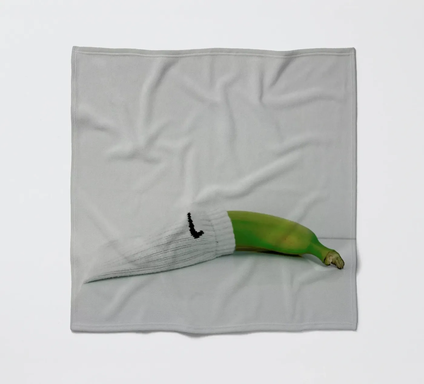 Yellow fleecedeken van George Griefy