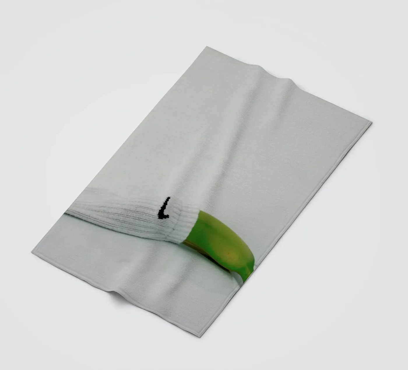 Yellow fleecedeken van George Griefy