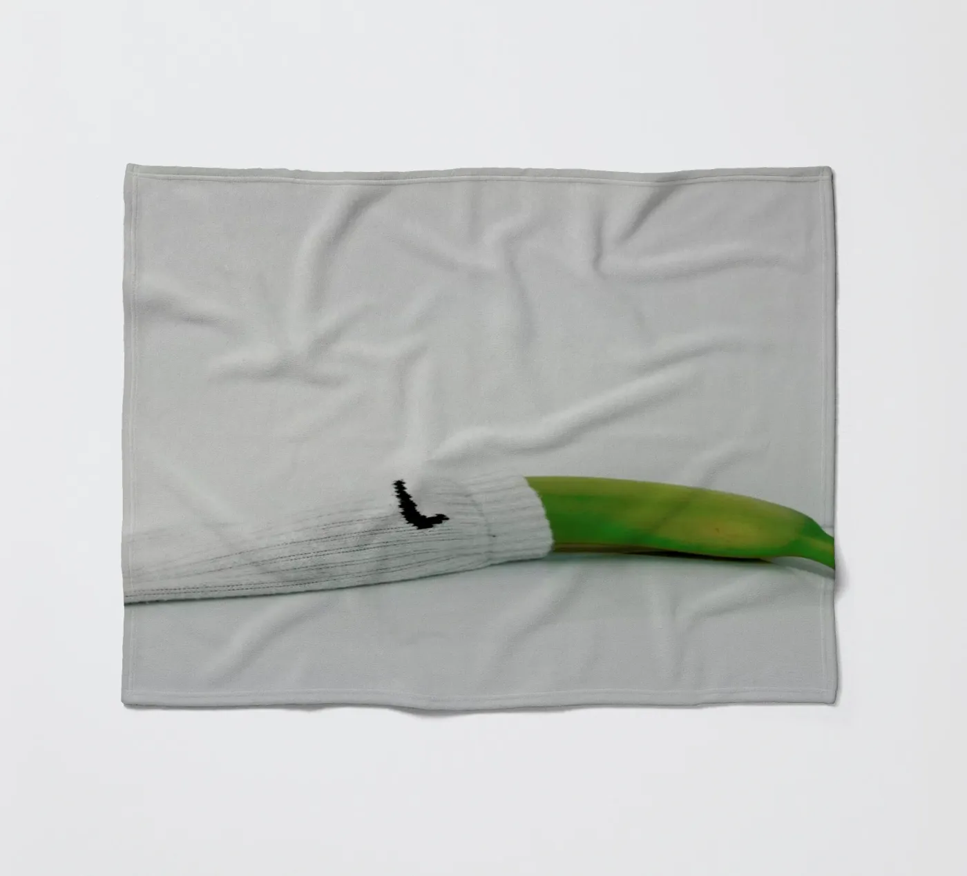 Yellow fleecedeken van George Griefy