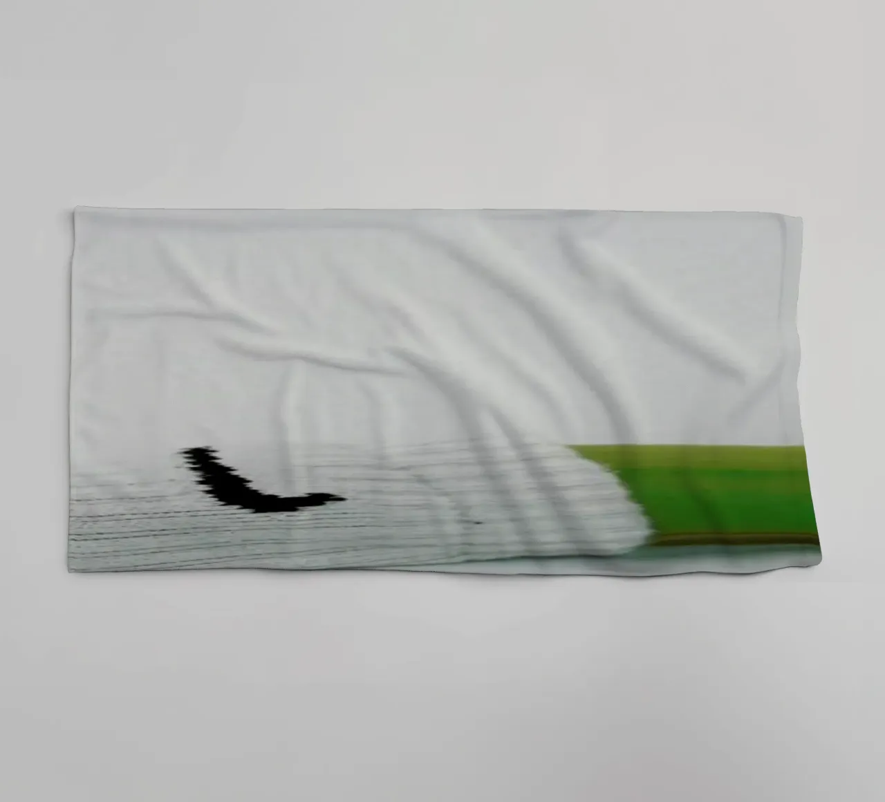 Yellow towel by George Griefy