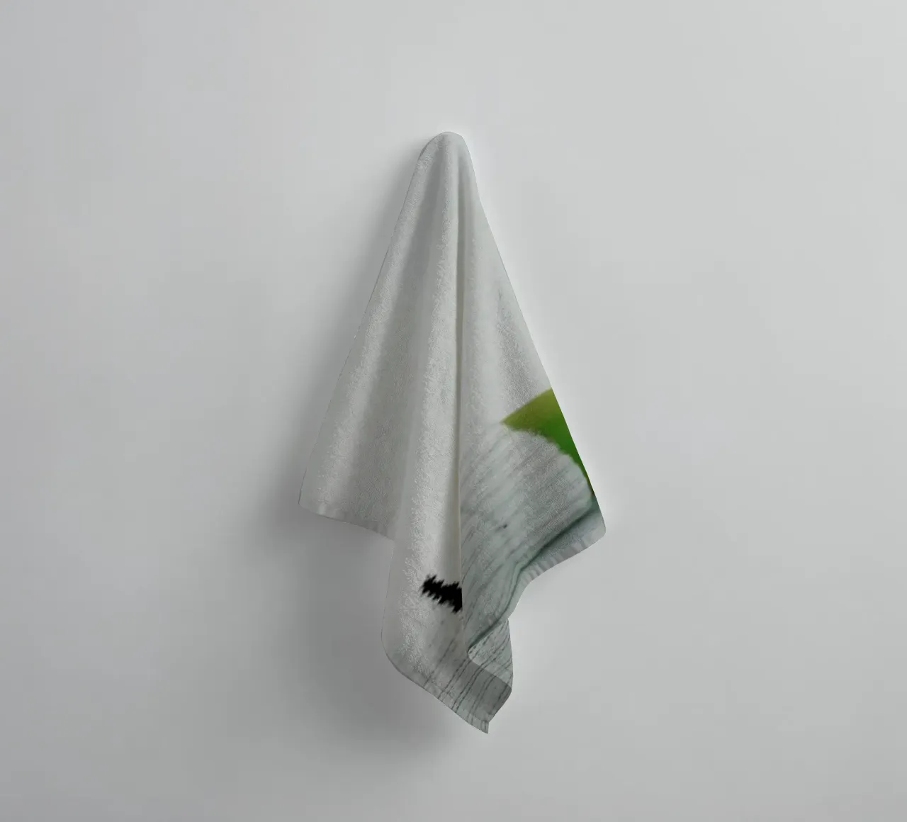 Yellow towel by George Griefy