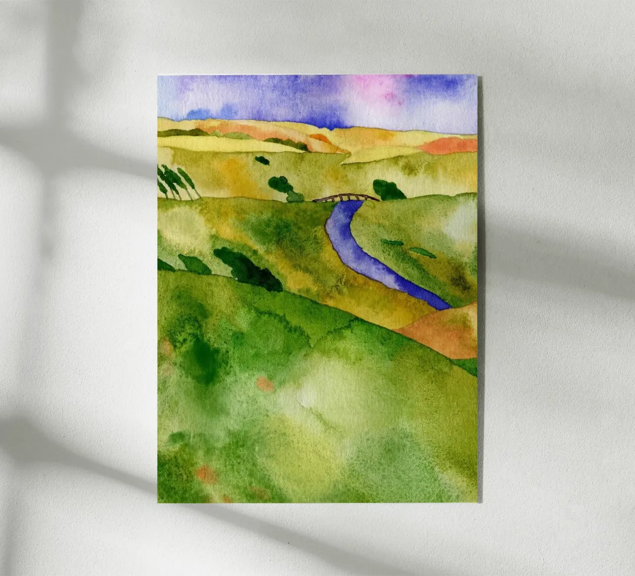 River Path Acryl-Glas von Studio 3