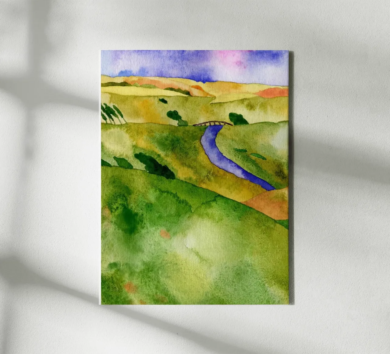 River Path canvas by Studio 3