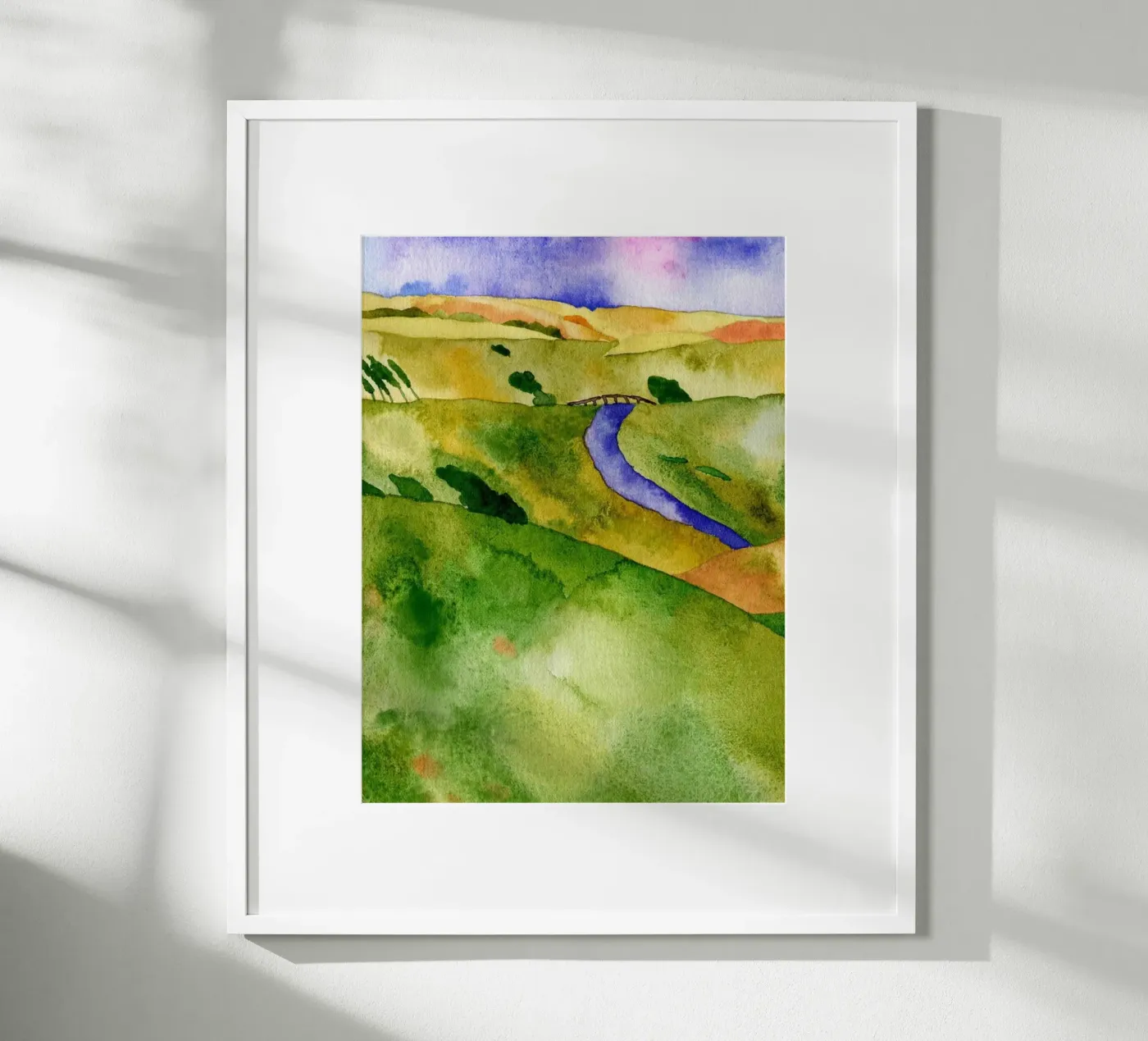 River Path Poster von Studio 3