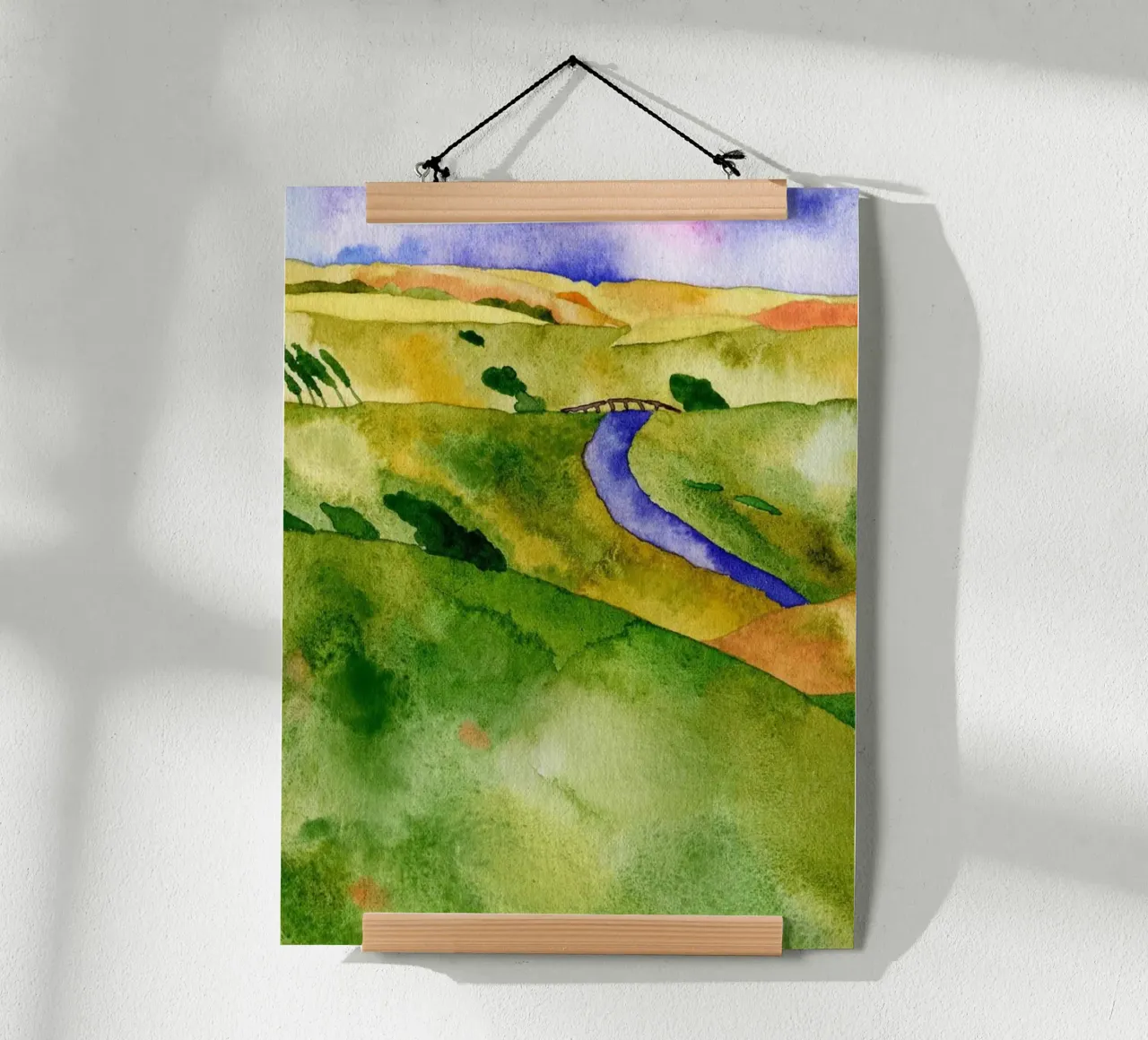River Path Poster von Studio 3