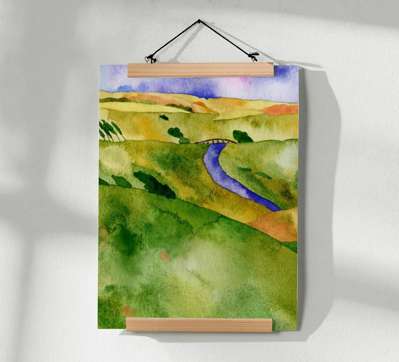 River Path Poster von Studio 3