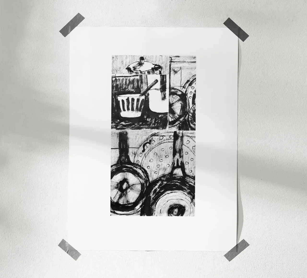 Kitchen Rhythm poster by Studio 3