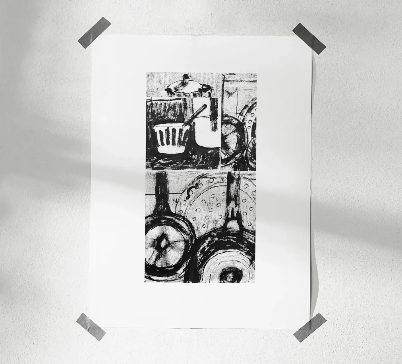 Kitchen Rhythm poster by Studio 3