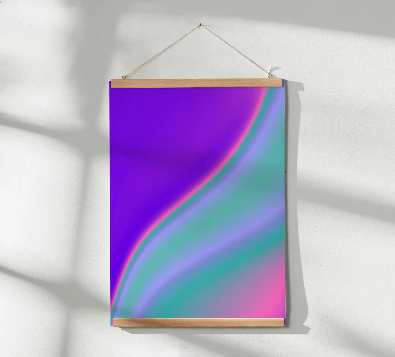 YOUR BEST IS GOOD ENOUGH 🩶 poster met houten frame van ÂME LIBRE STUDIO