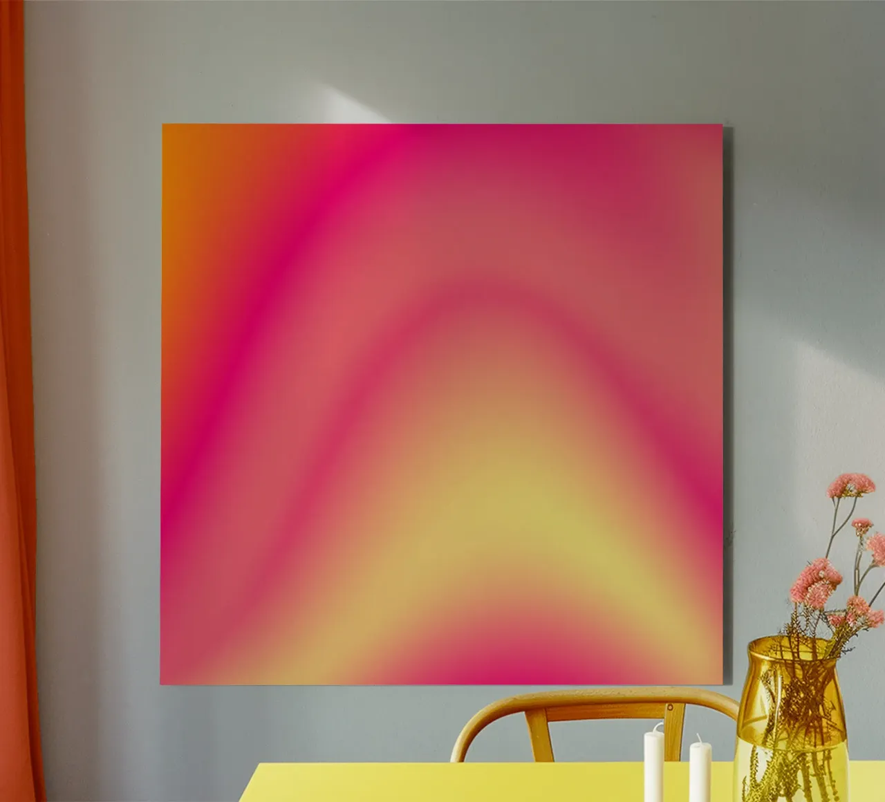 YOUR PRESENCE IS A GIFT 🧡 forex-plaat van ÂME LIBRE STUDIO