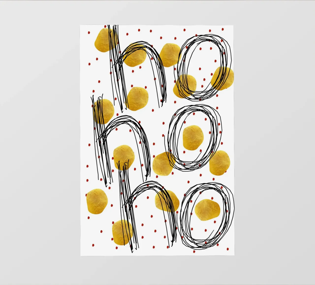 Hohoho pellicola backlit da Christmas with Froilein Juno