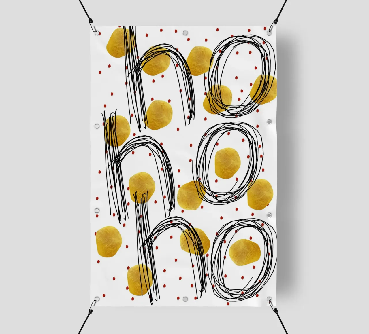 Hohoho telo in pvc da Christmas with Froilein Juno