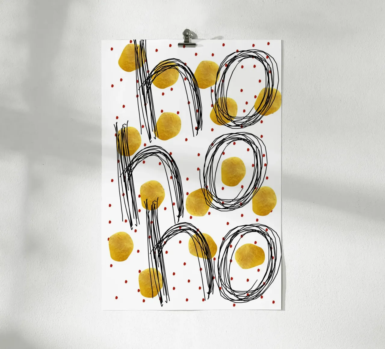 Hohoho poster da Christmas with Froilein Juno