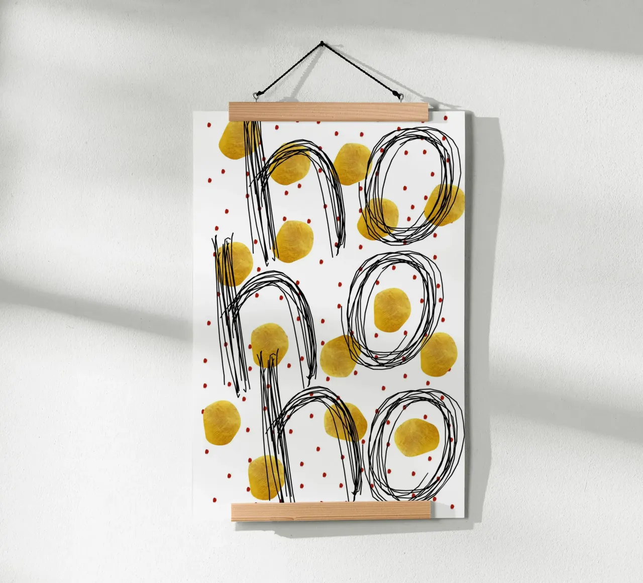 Hohoho poster da Christmas with Froilein Juno