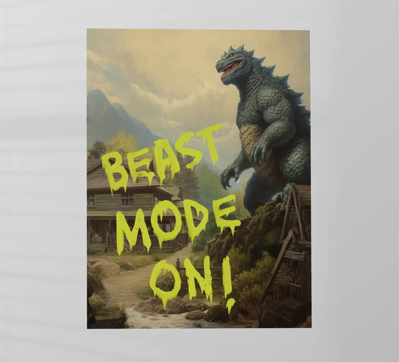 Beast mode on pellicola backlit da Dikhotomy