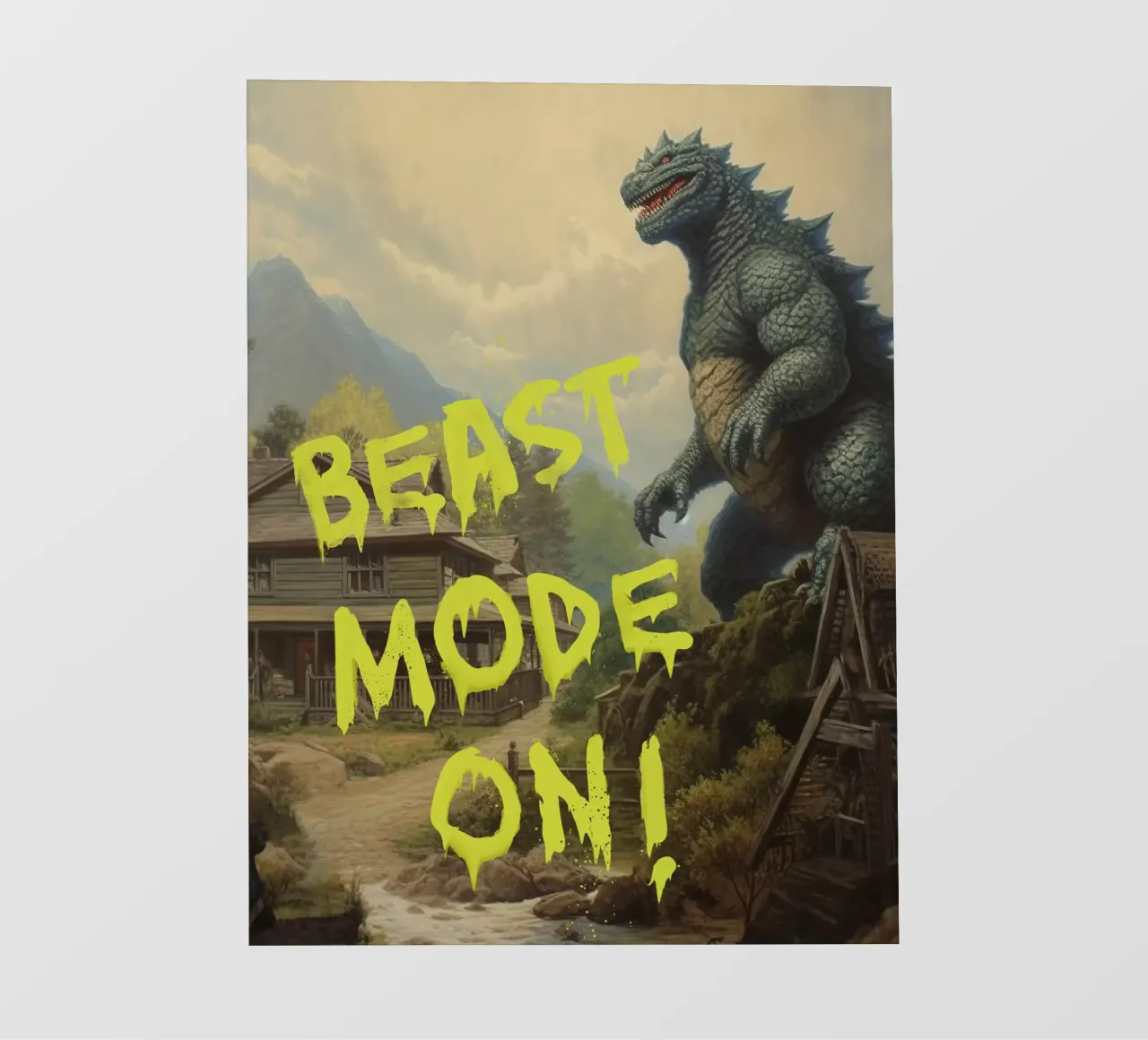 Beast mode on pellicola backlit da Dikhotomy