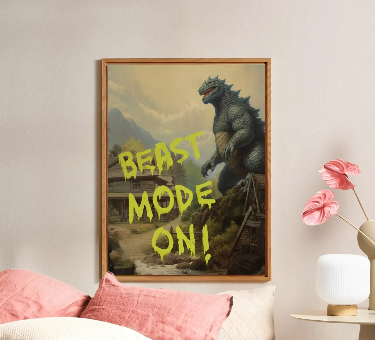 Beast mode on alluminio dibond da Dikhotomy