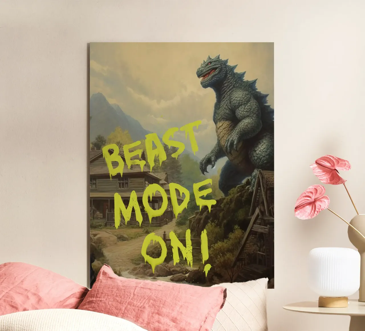 Beast mode on alluminio dibond da Dikhotomy