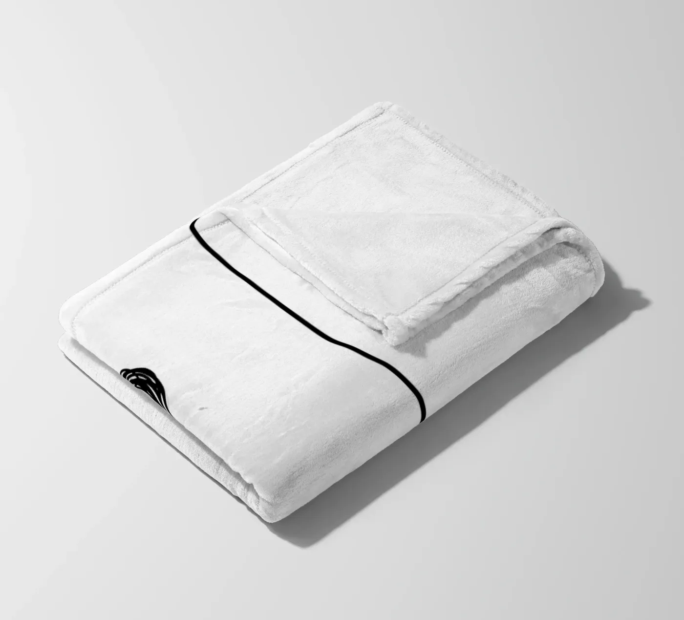 Weihnachtskugeln fleece blanket by Christmas with Froilein Juno