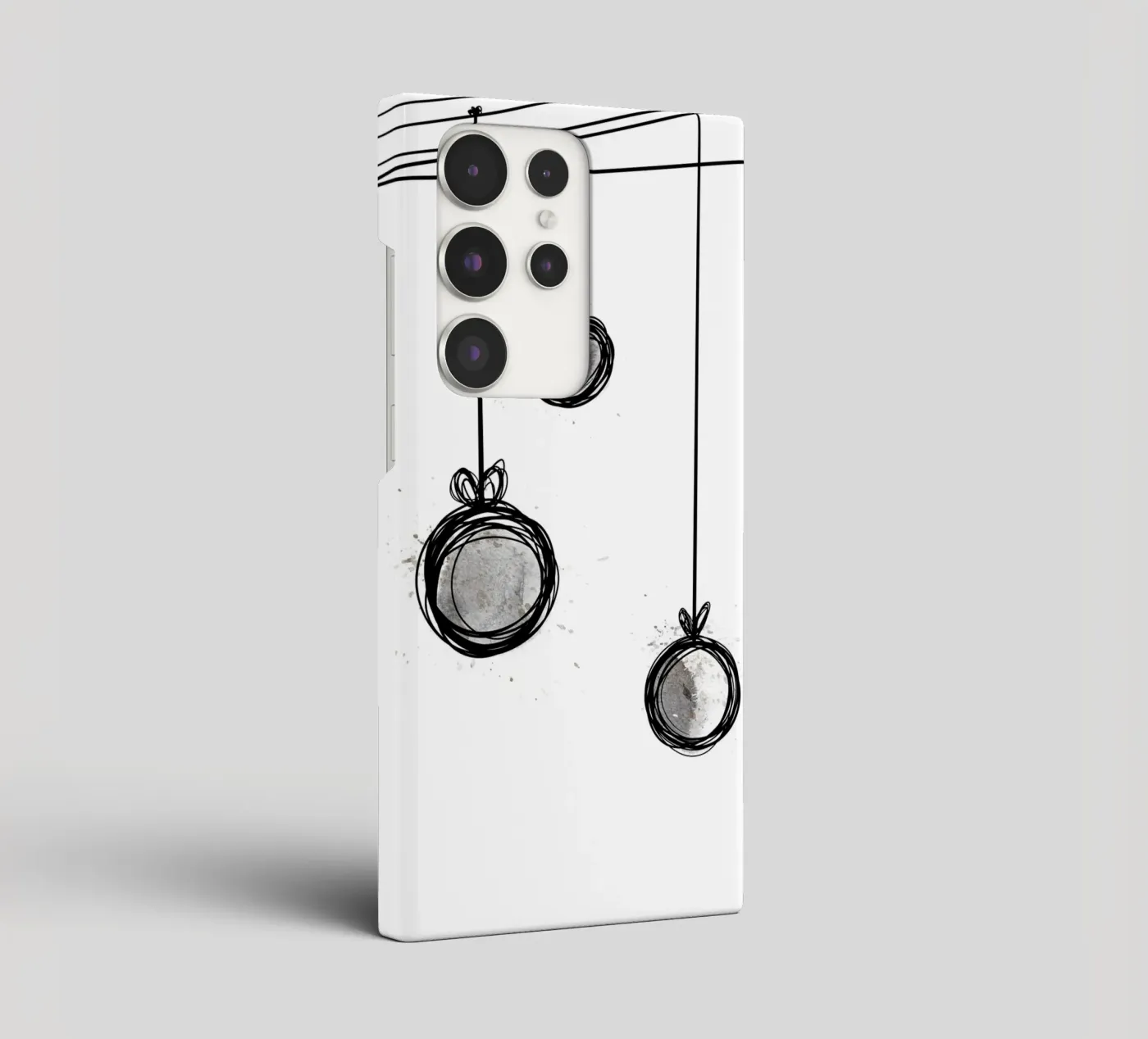 Weihnachtskugeln cover samsung da Christmas with Froilein Juno