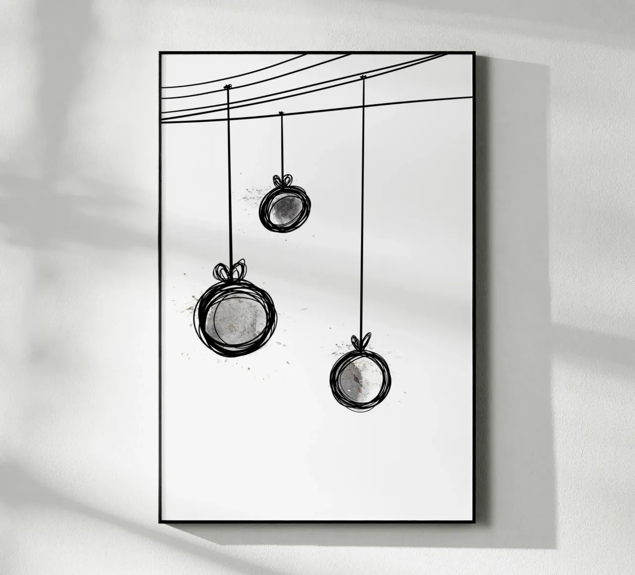 Weihnachtskugeln Acryl-Glas von Christmas with Froilein Juno