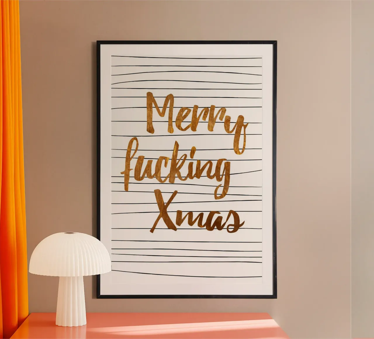 Xmas poster da Christmas with Froilein Juno