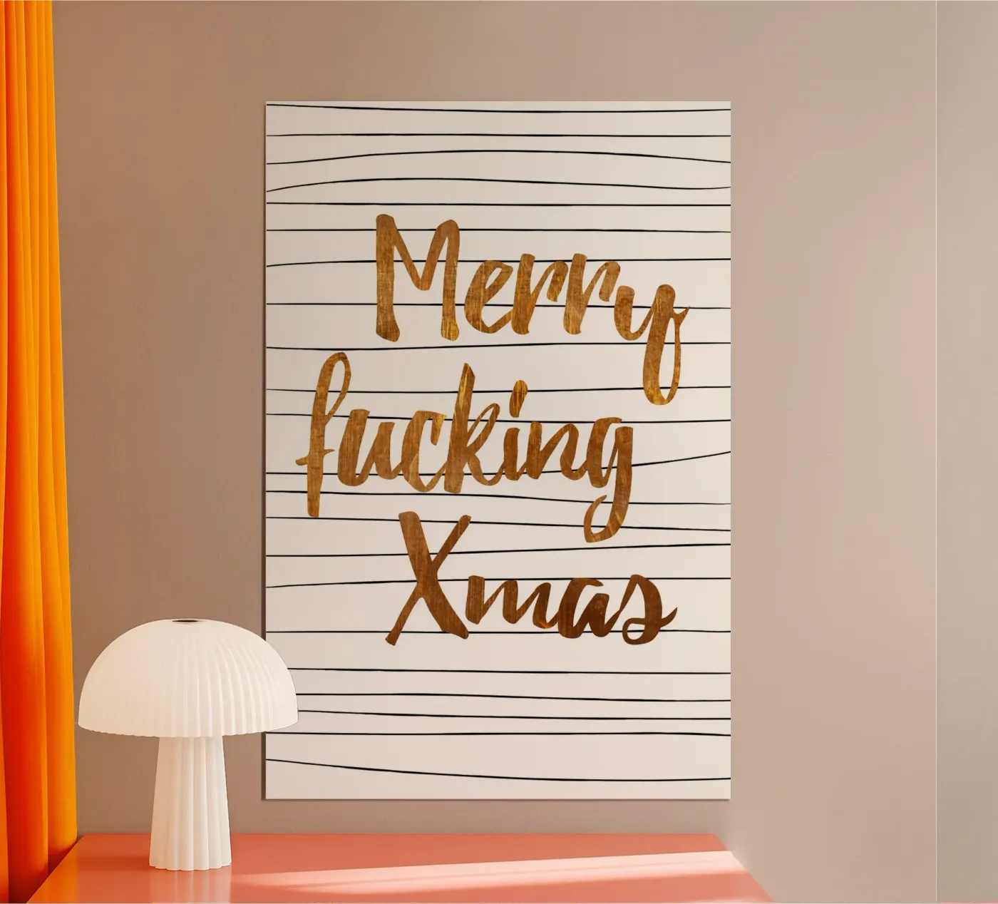 Xmas Poster von Christmas with Froilein Juno