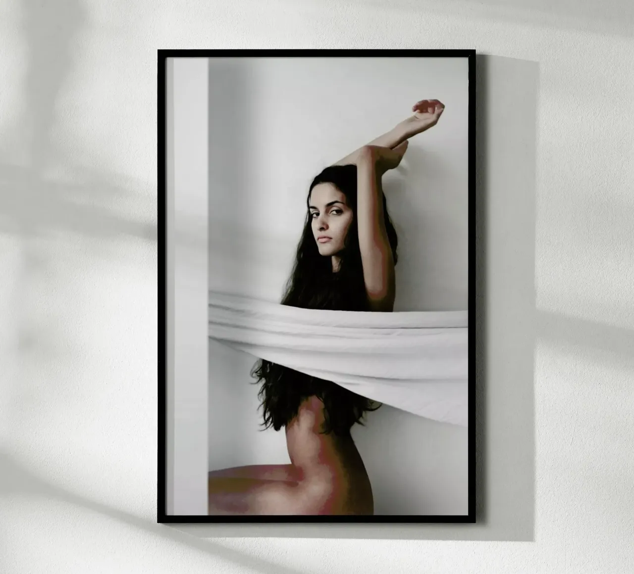 Gina poster con telaio in alluminio da George Griefy