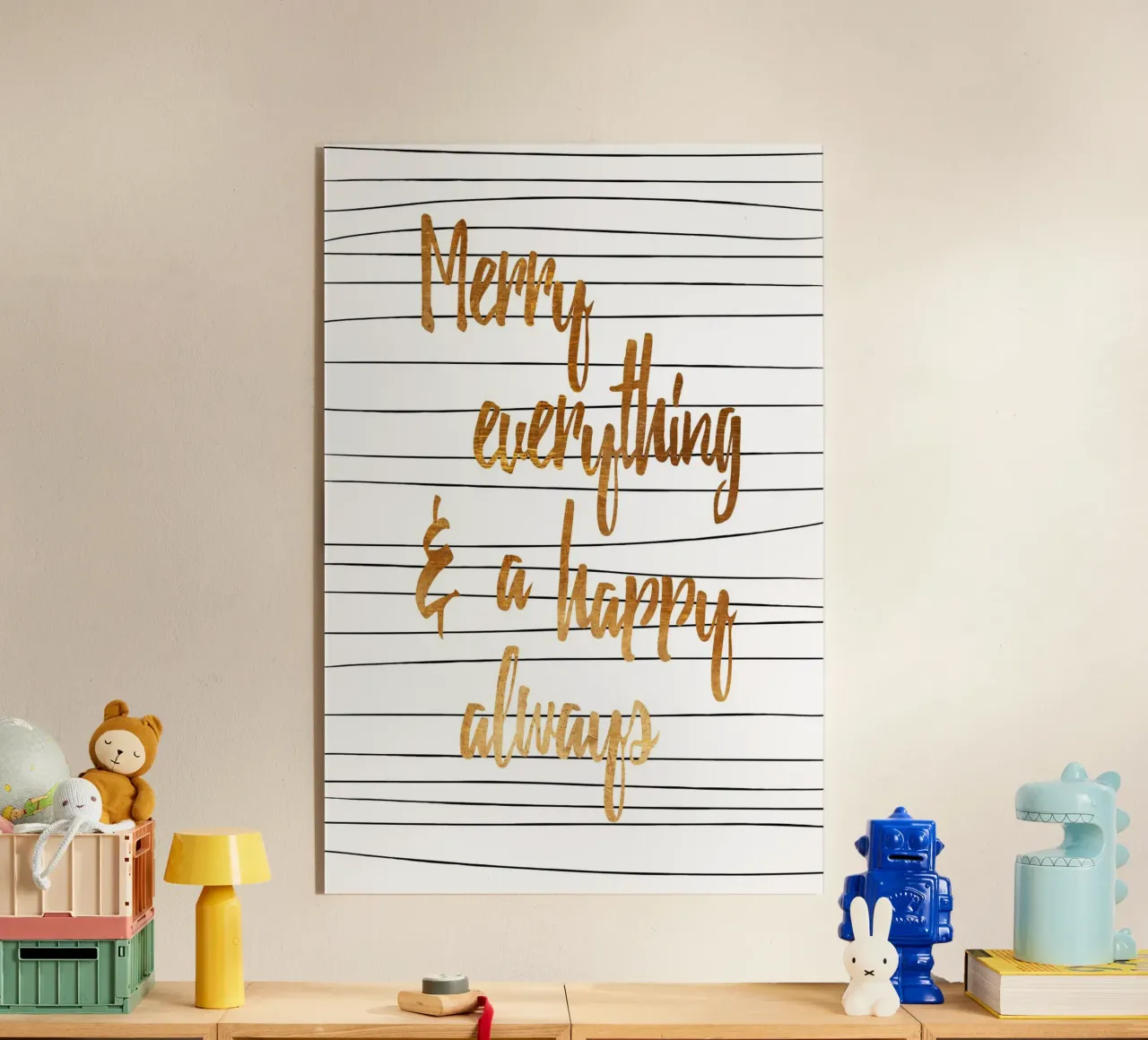 Merry Xmas plexiglass da Christmas with Froilein Juno