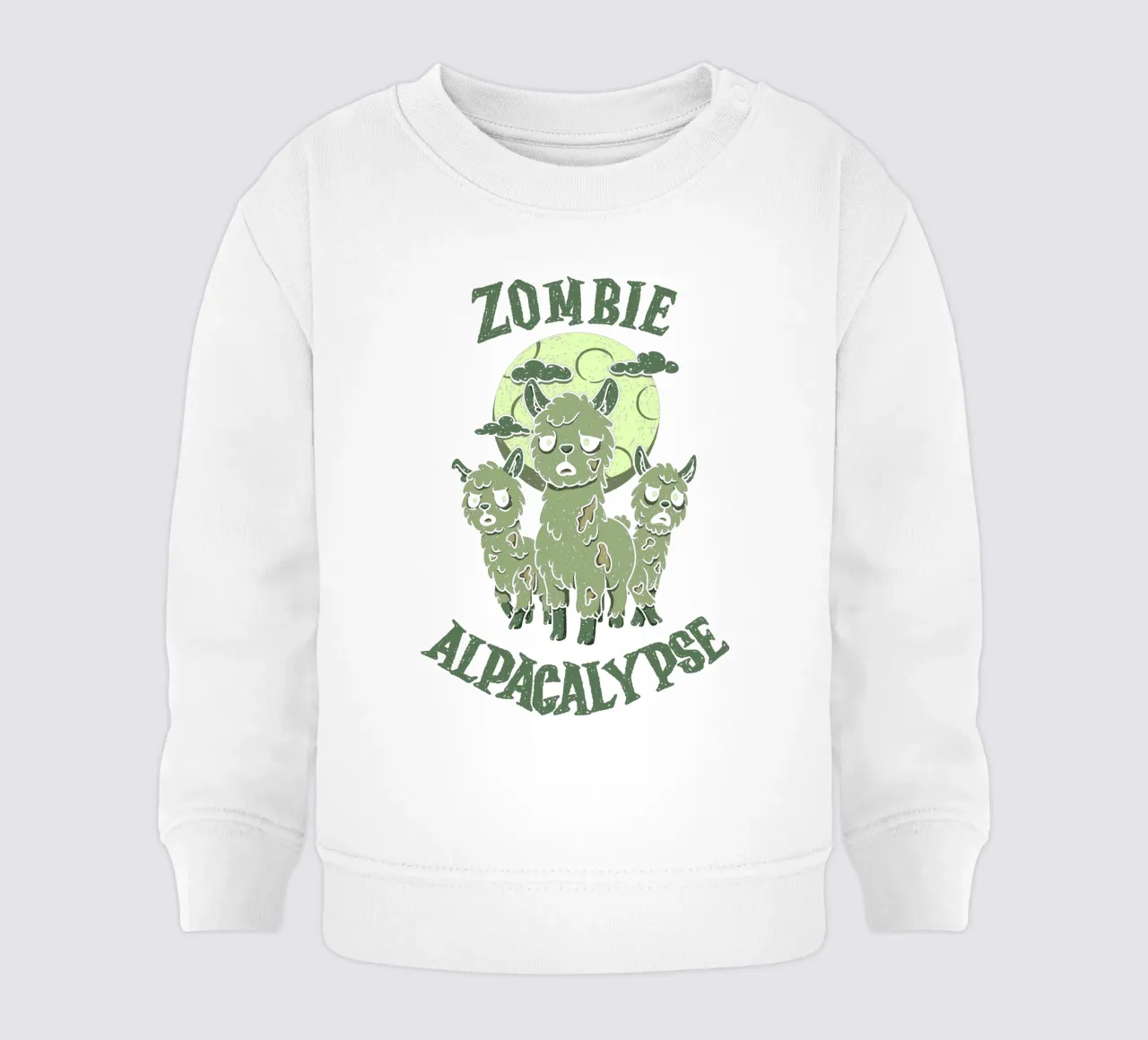 Alpacalypse zombie felpa neonato da Loobs