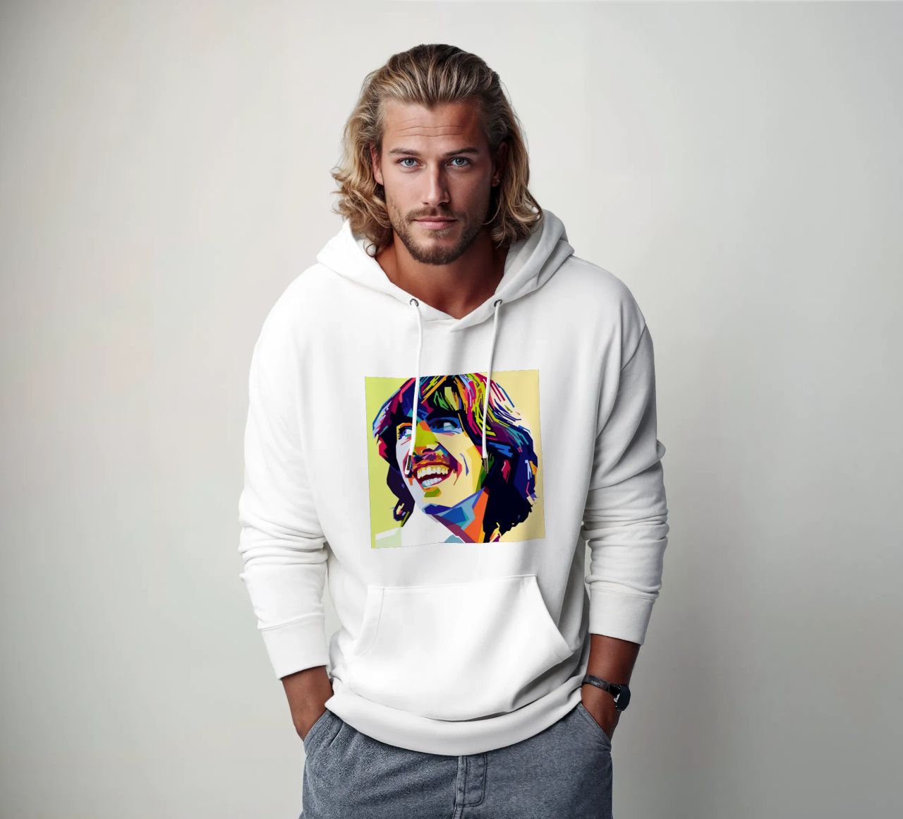 G Harrison Style WPAP felpa con cappuccio da SW Artwork