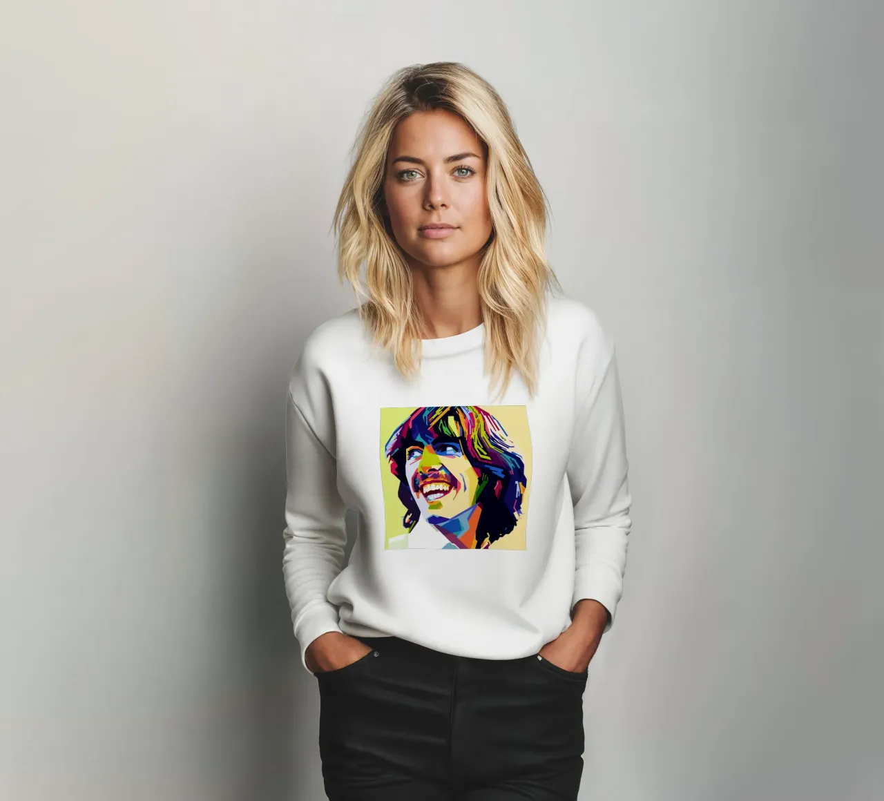 G Harrison Style WPAP Sweatshirt von SW Artwork