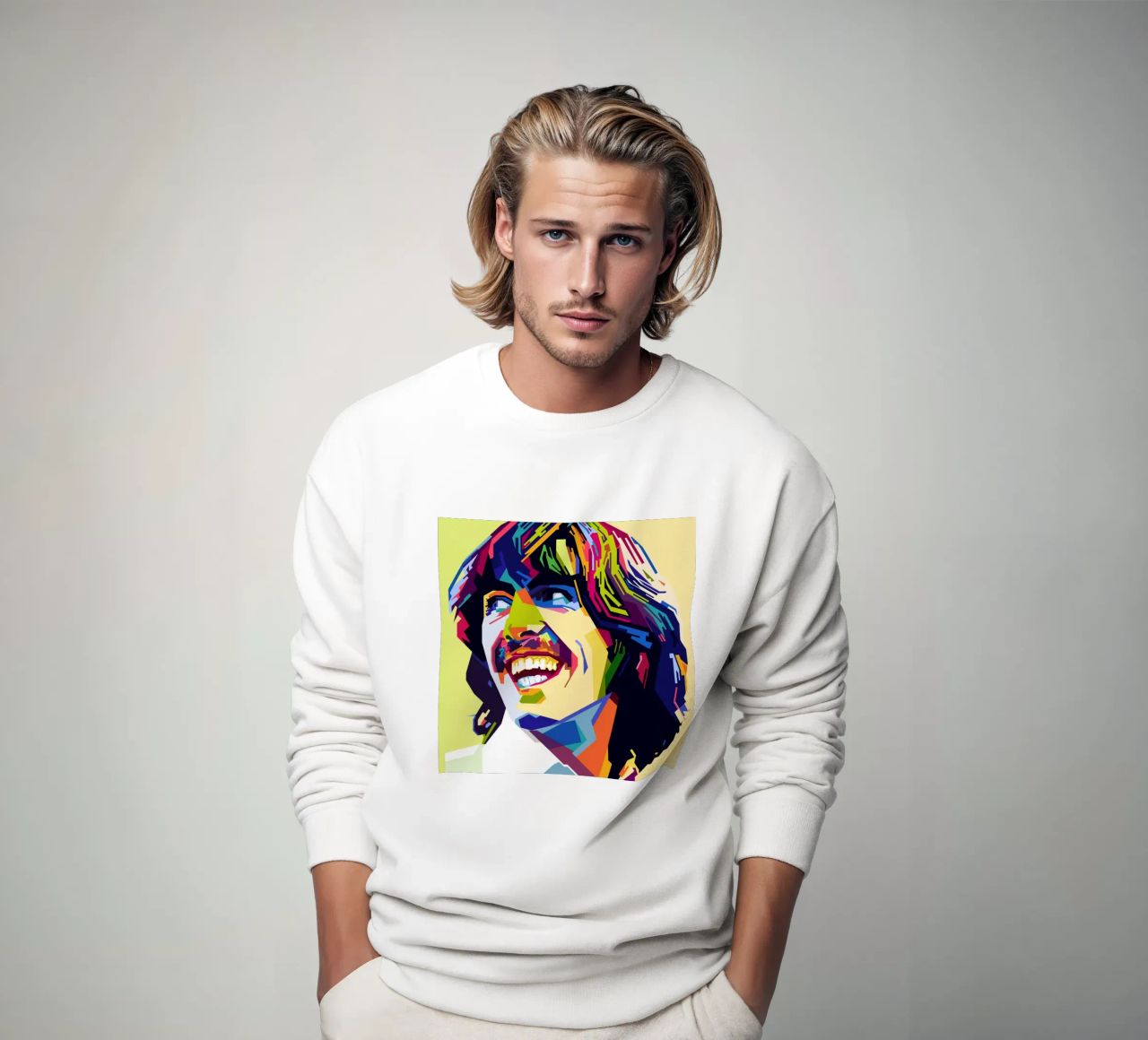 G Harrison Style WPAP felpa da SW Artwork