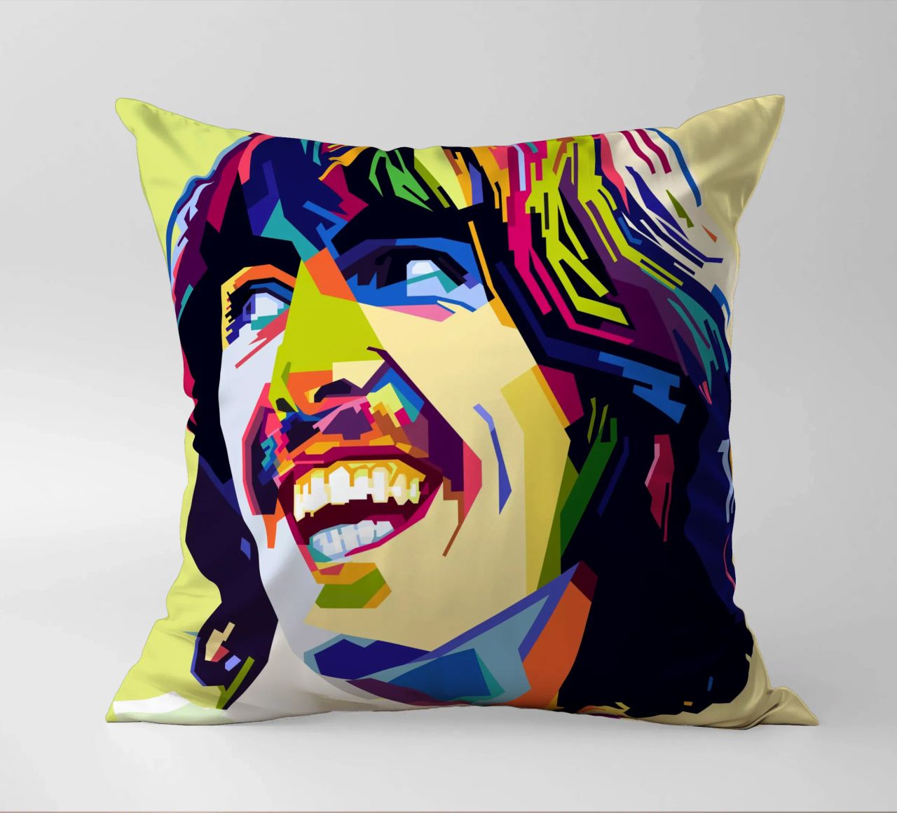 G Harrison Style WPAP cuscino da SW Artwork