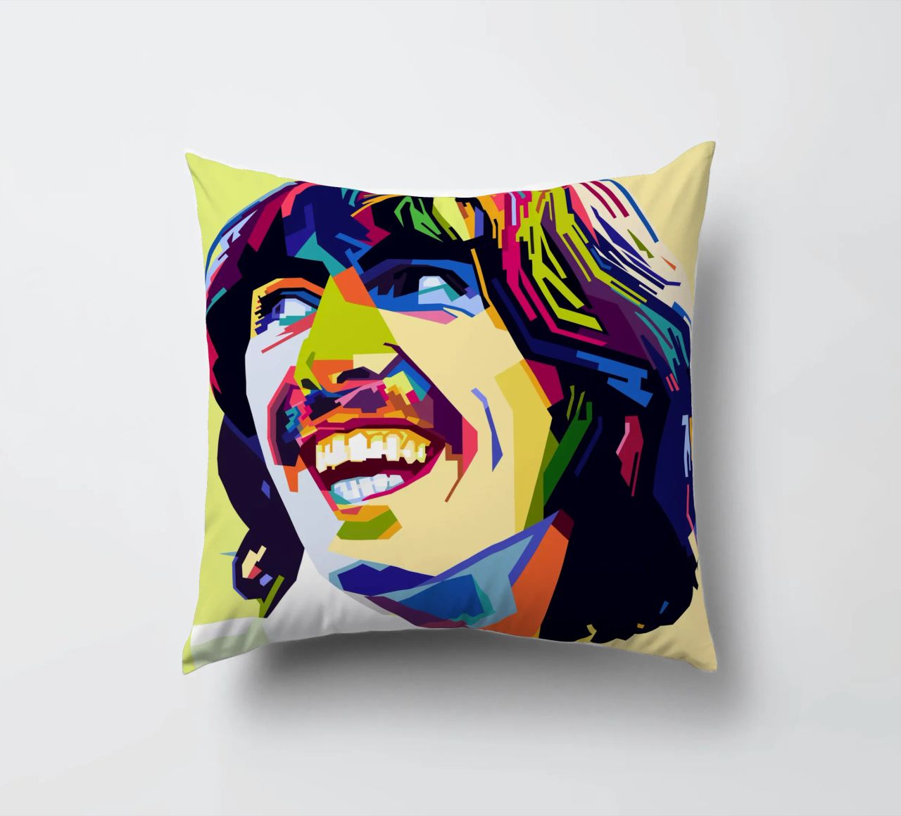 G Harrison Style WPAP cuscino da SW Artwork