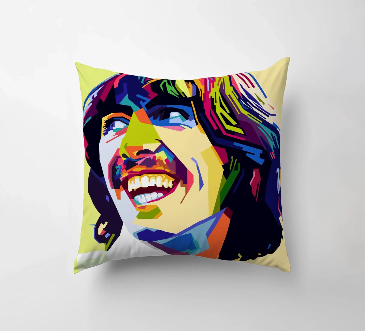 G Harrison Style WPAP cuscino da SW Artwork