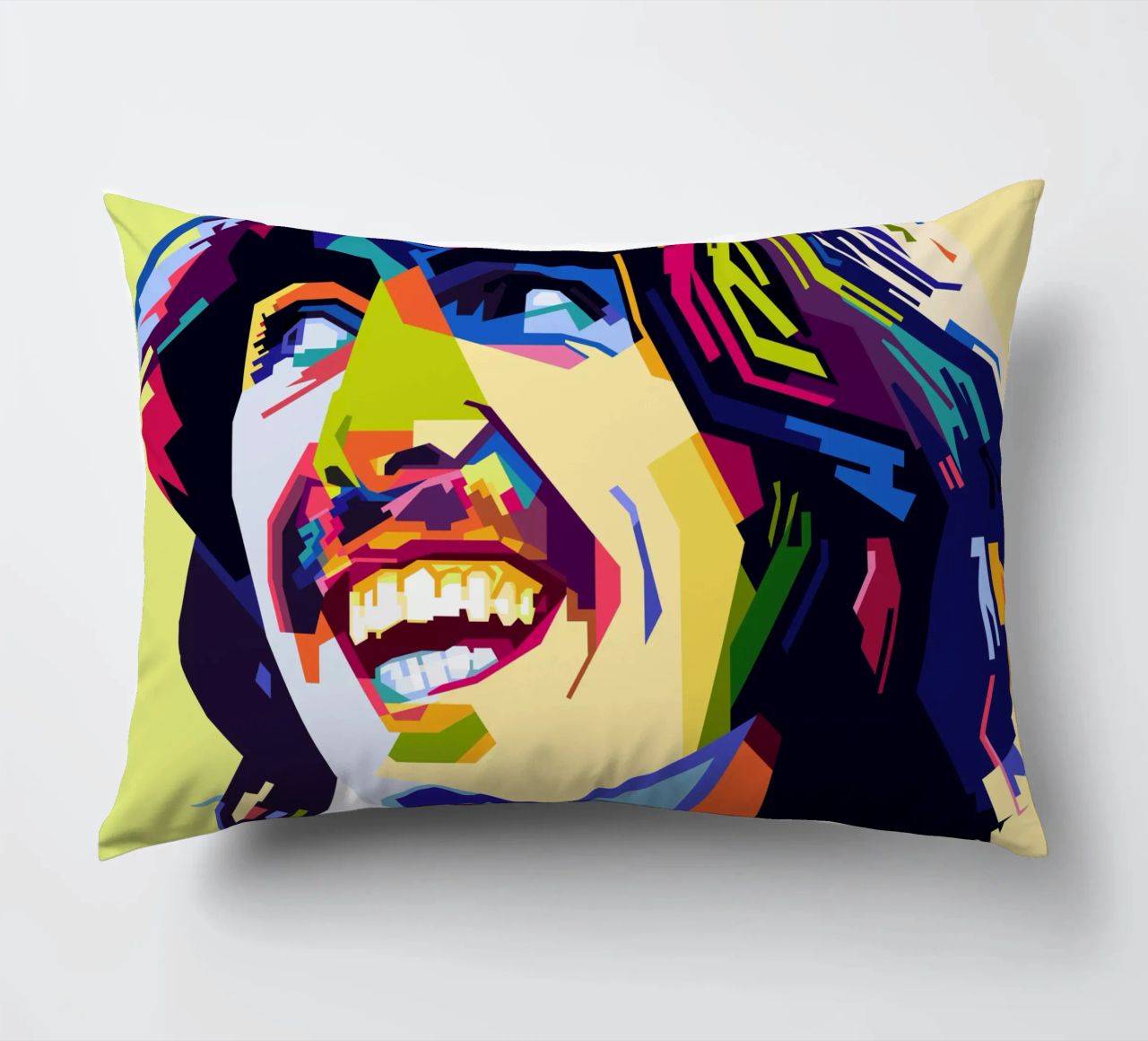 G Harrison Style WPAP cuscino da SW Artwork