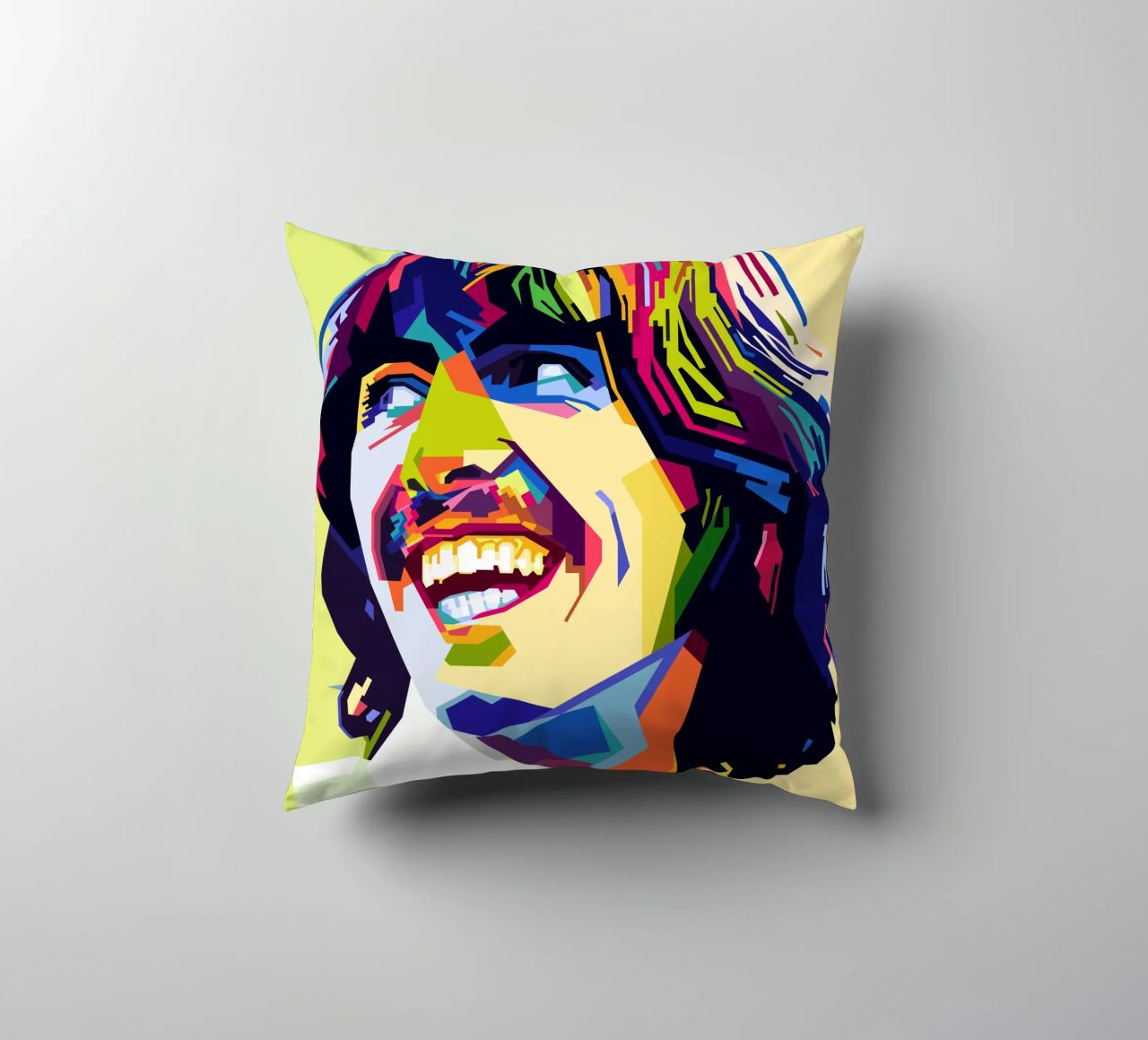 G Harrison Style WPAP cuscino da SW Artwork