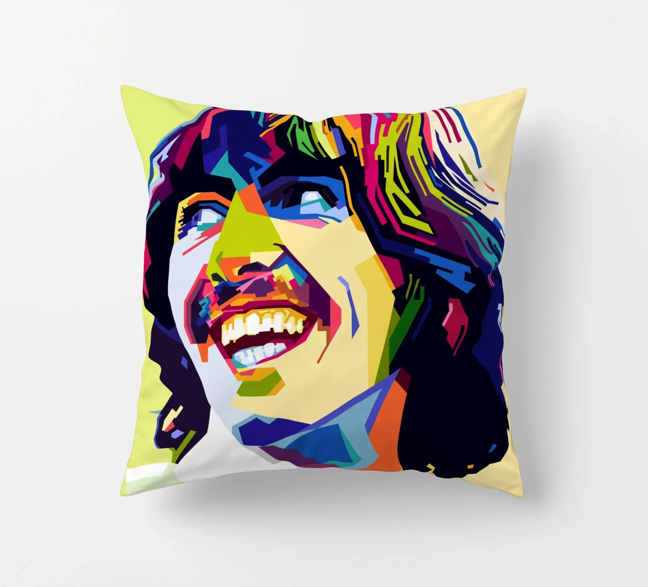 G Harrison Style WPAP cuscino da SW Artwork
