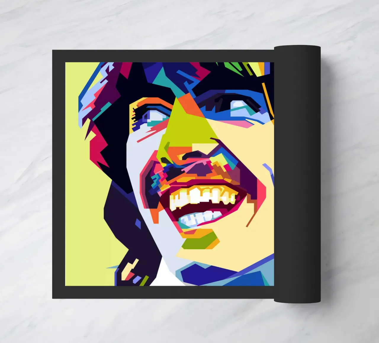 G Harrison Style WPAP felpudo de SW Artwork