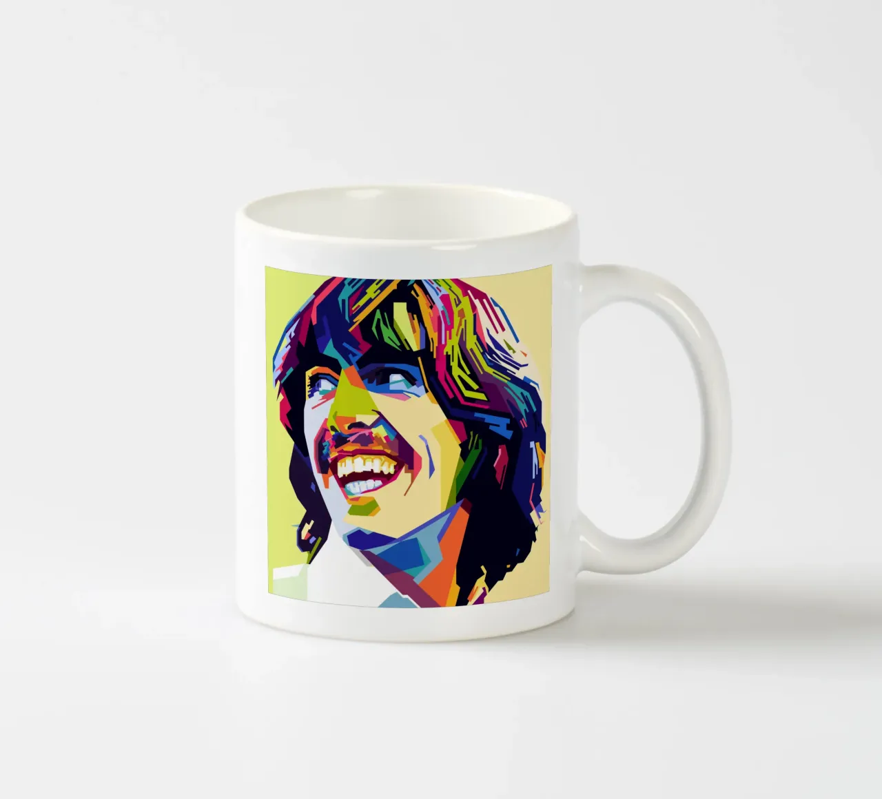 G Harrison Style WPAP Keramik Tasse von SW Artwork
