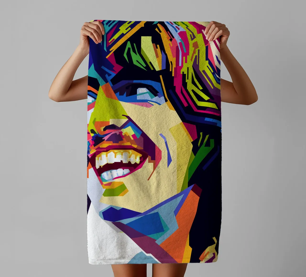 G Harrison Style WPAP asciugamano da bagno da SW Artwork