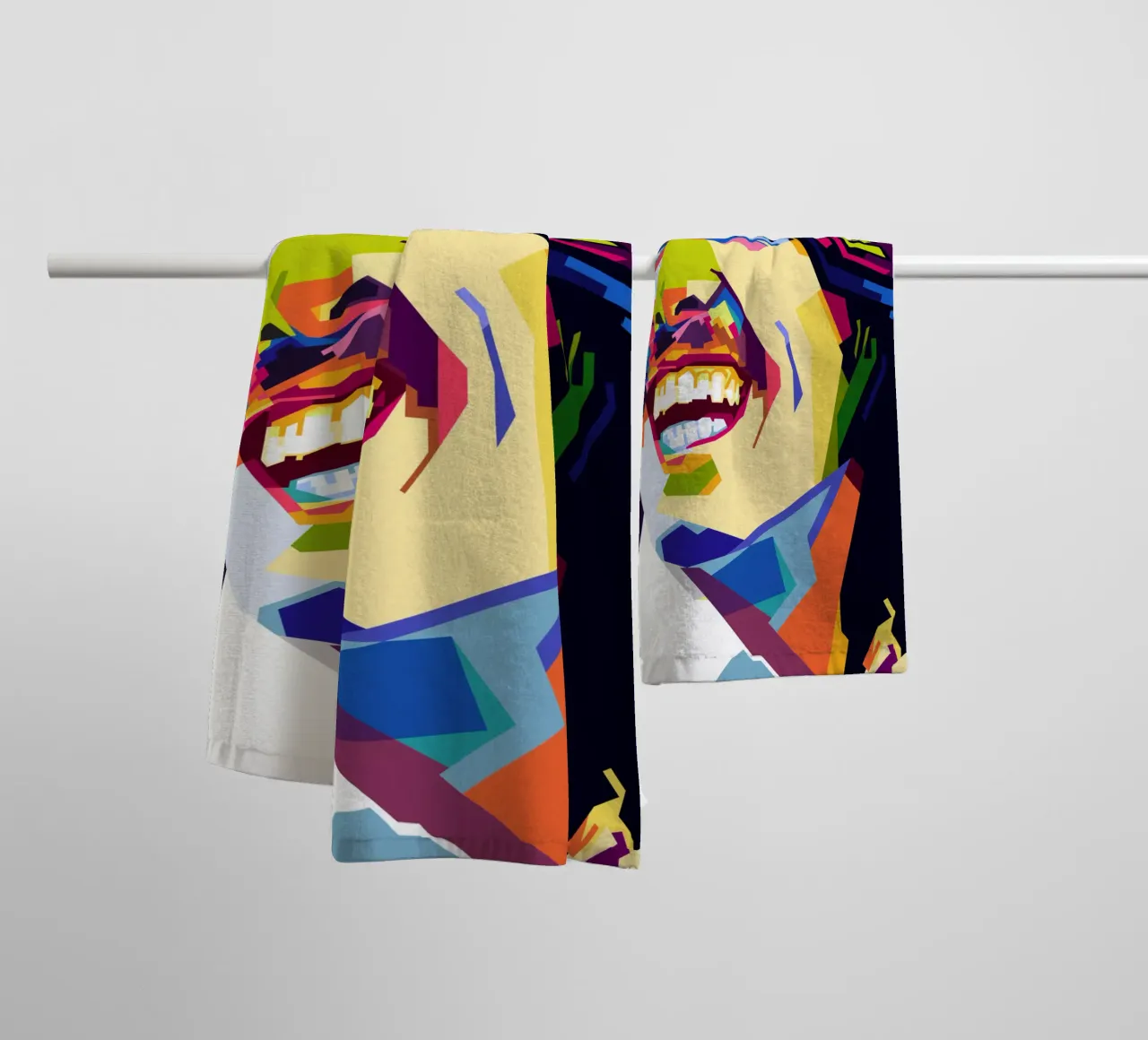 G Harrison Style WPAP asciugamano da bagno da SW Artwork