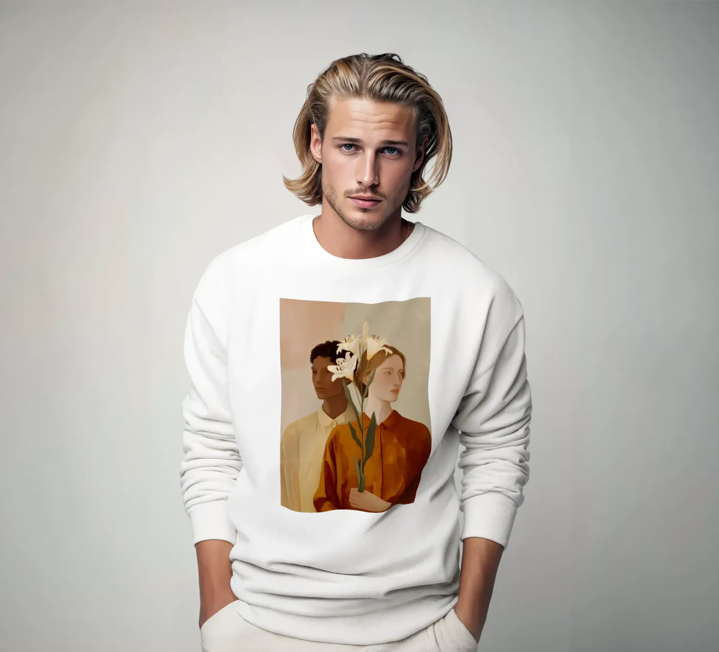Between Us sweatshirt by Amelie Rose
