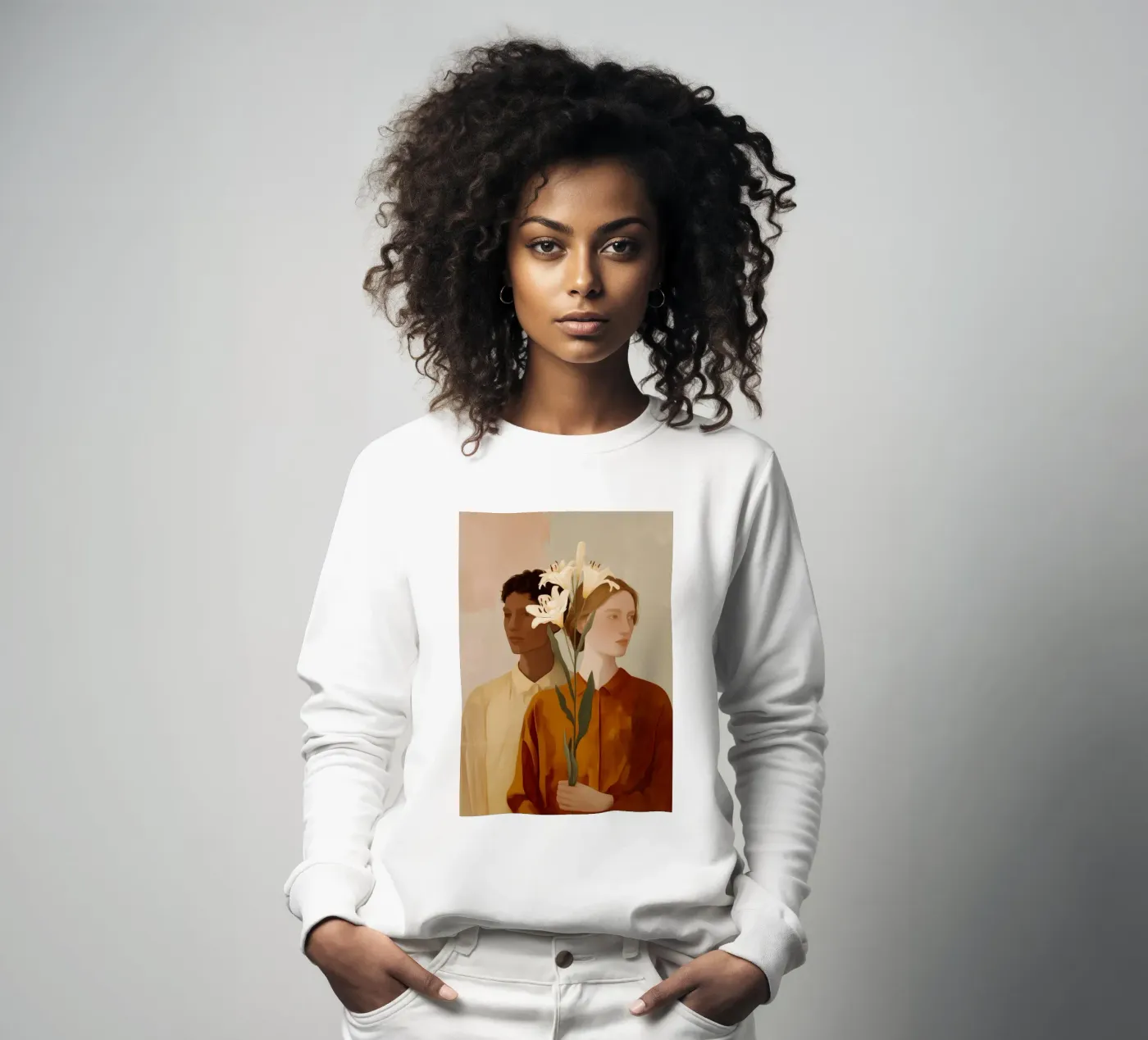 Between Us sweatshirt by Amelie Rose